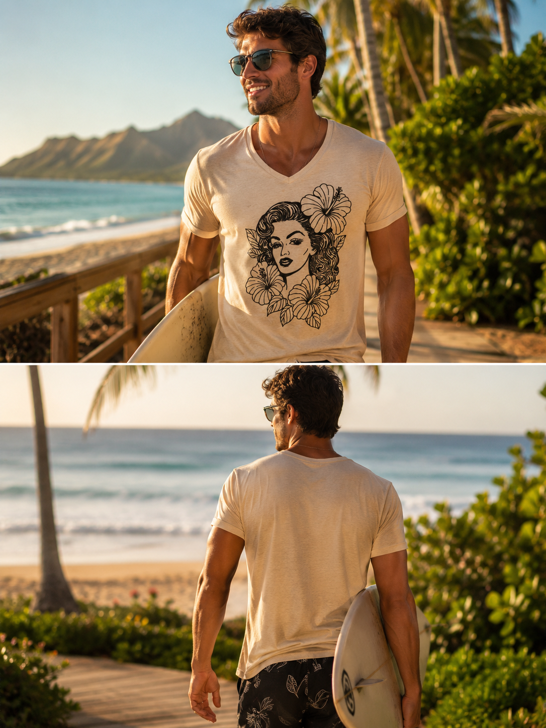 Island Muse™ V-Neck T-Shirt