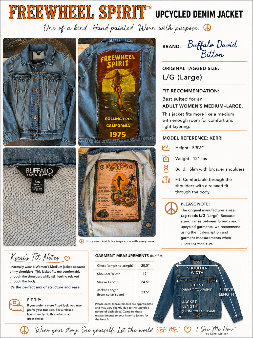 Free wheeling™ Jean Jacket