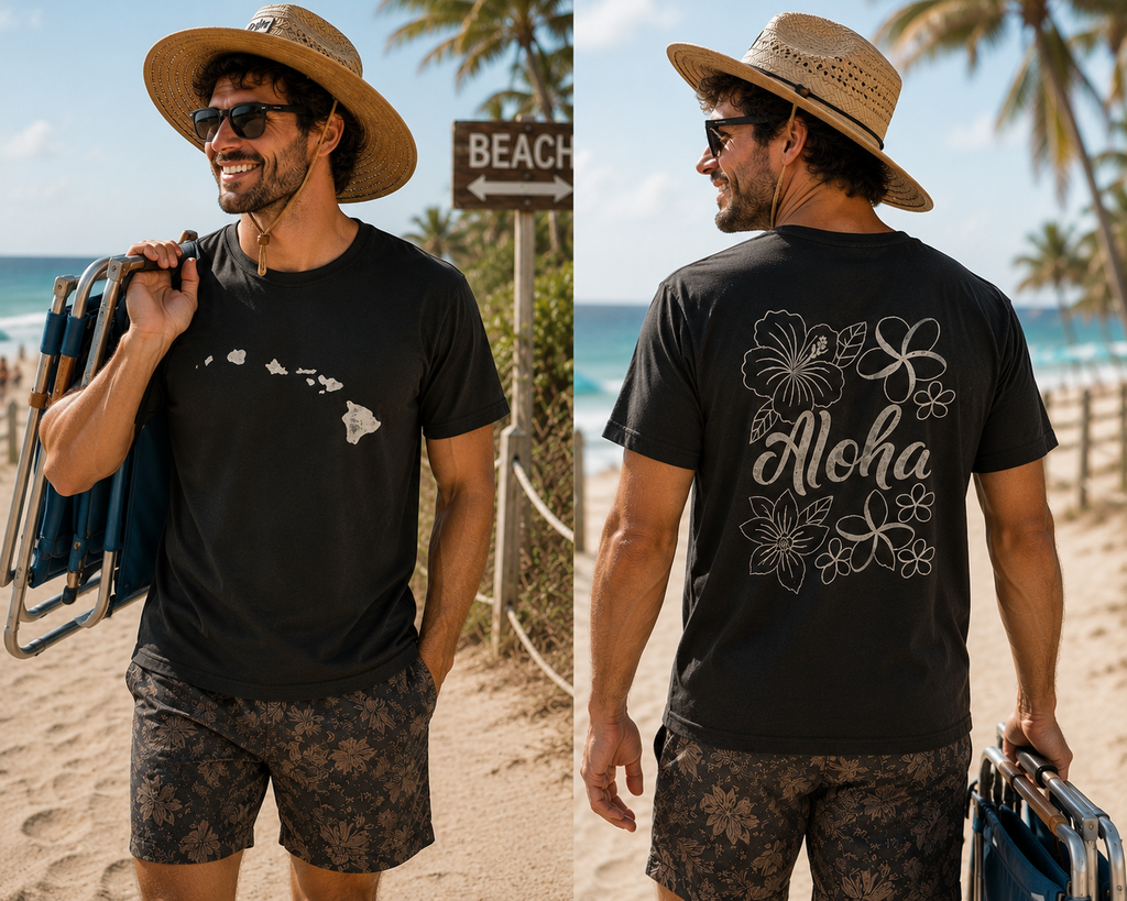 Aloha™ V-Neck T-Shirt