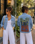 Favorite Place™ Upcycled Denim Jacket