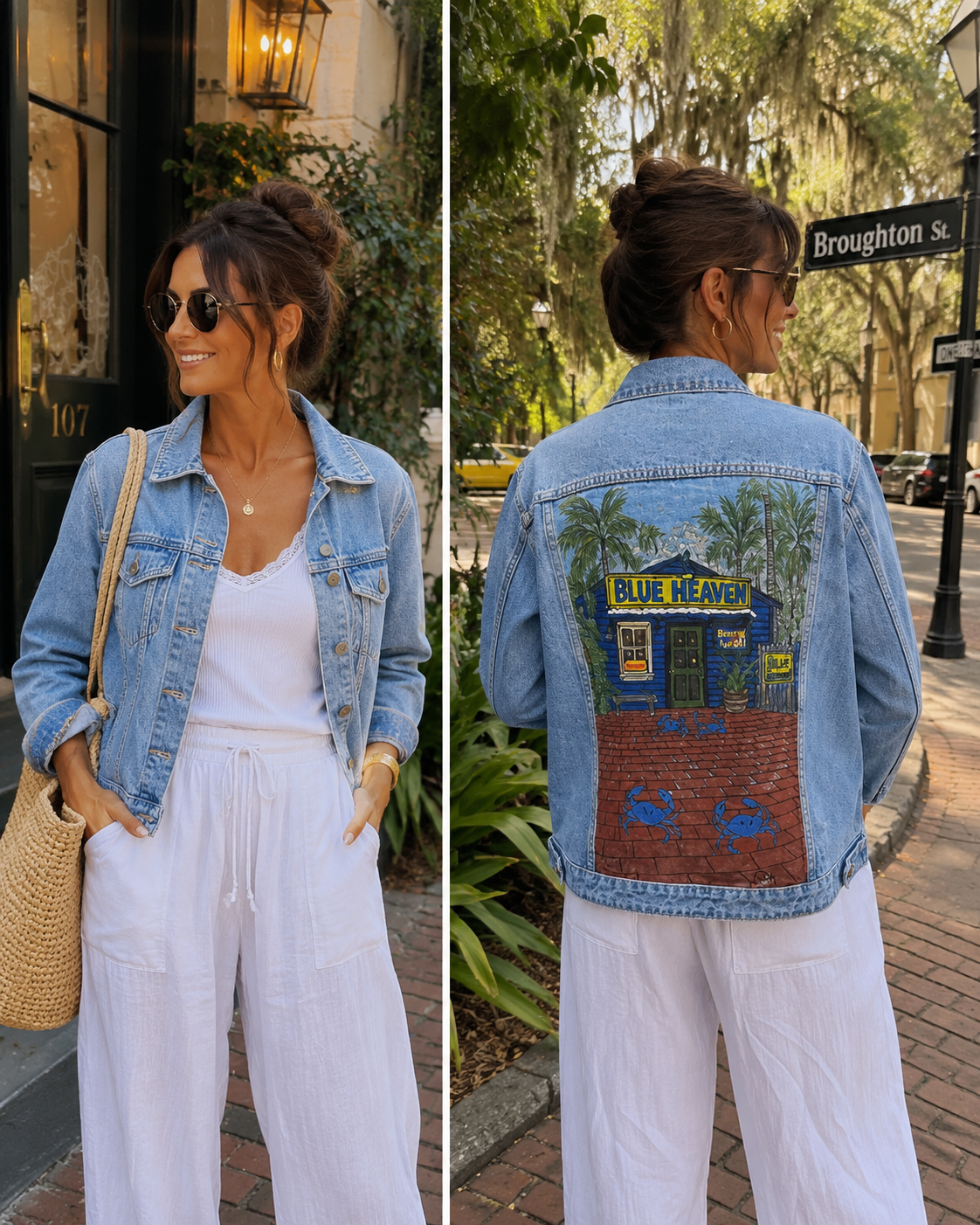 Favorite Place™ Upcycled Denim Jacket