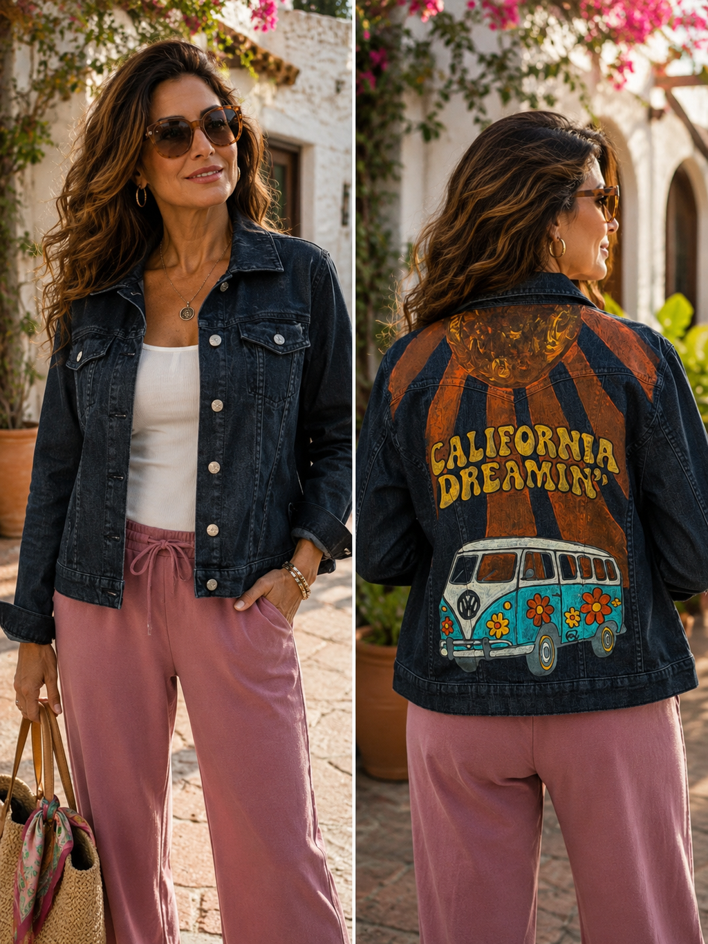 California Dreaming™ Upcycled Denim Jacket
