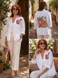 Garden in Flight™ Hand-Painted shirt