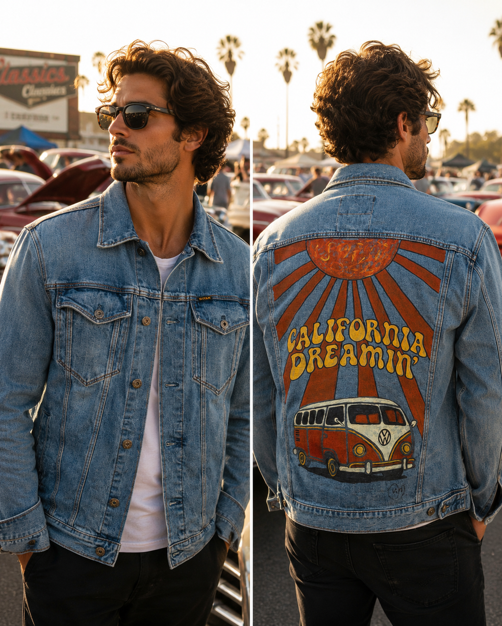 California Dreamin’™ Upcycled Denim Jacket
