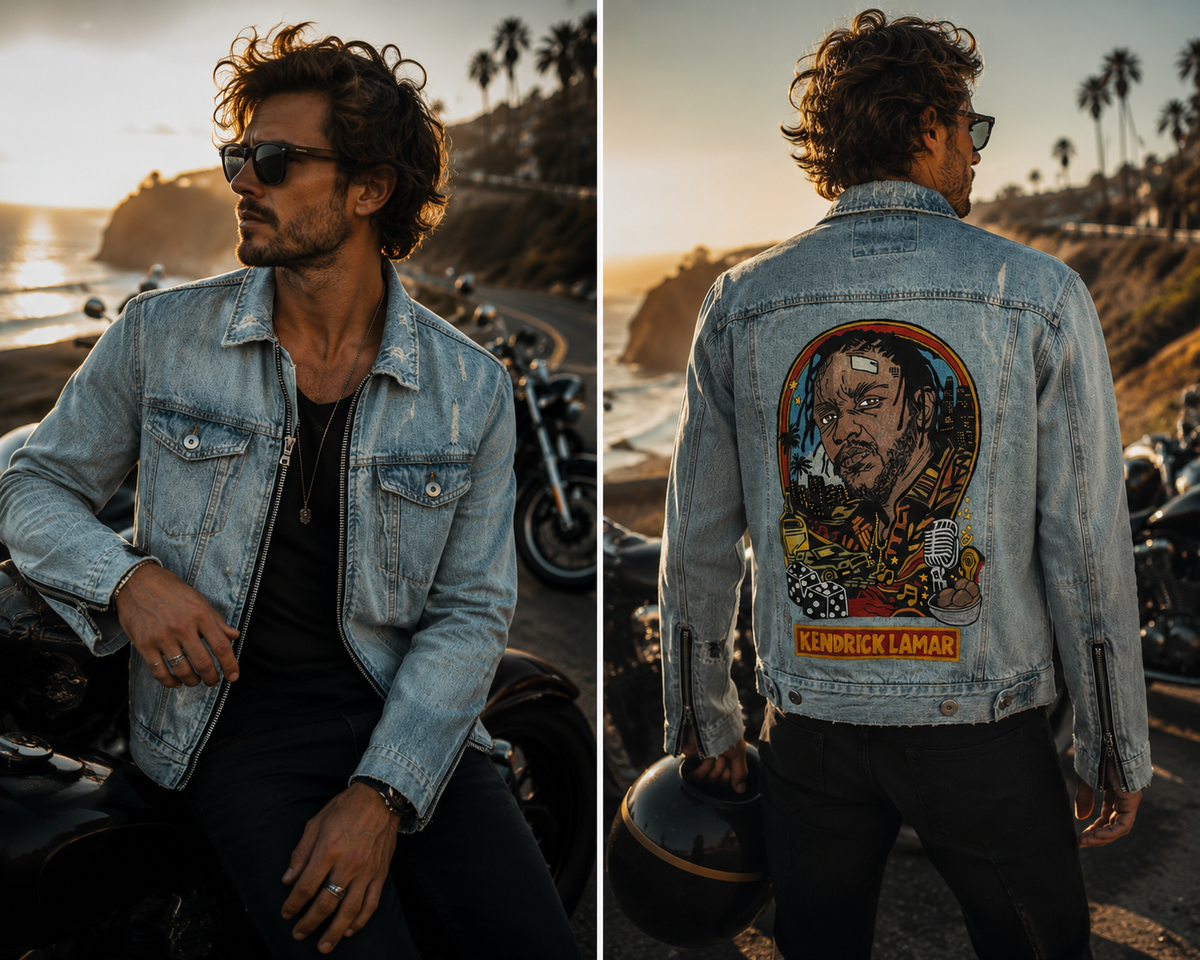 Strength Speaks™ Upcycled Denim Jacket