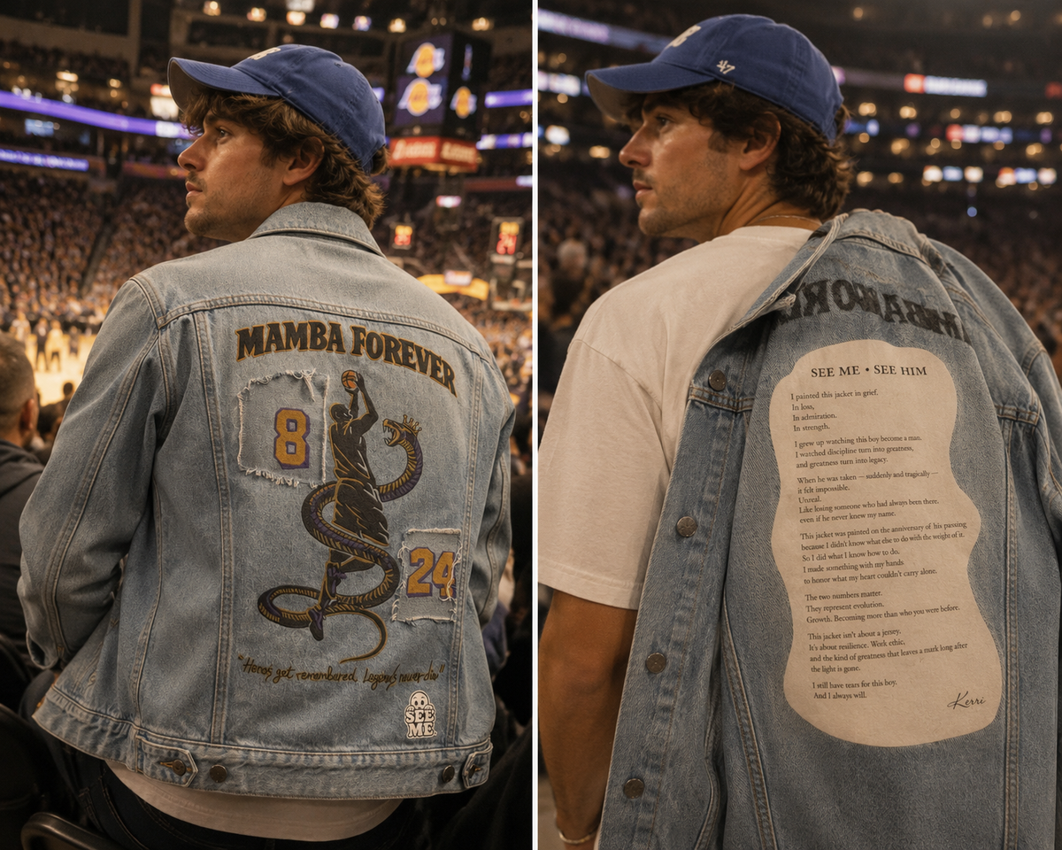 The Legacy Lives On™ Upcycled Jean Jacket