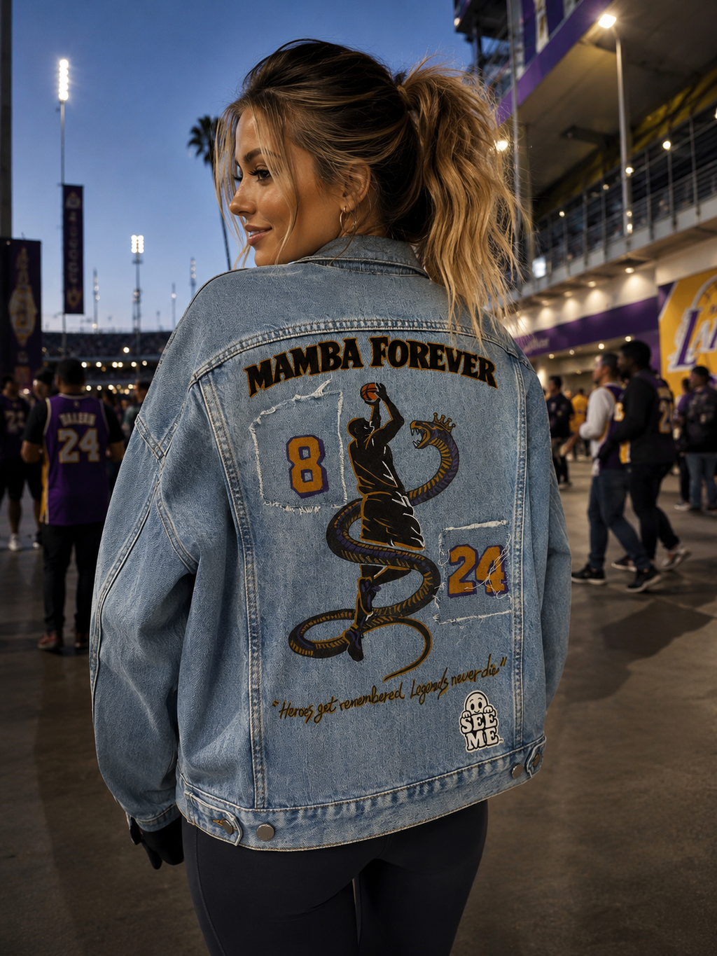 The Legacy Lives On™ Upcycled Jean Jacket
