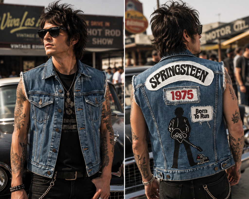 Born to Roam™ Upcycled Denim Vest