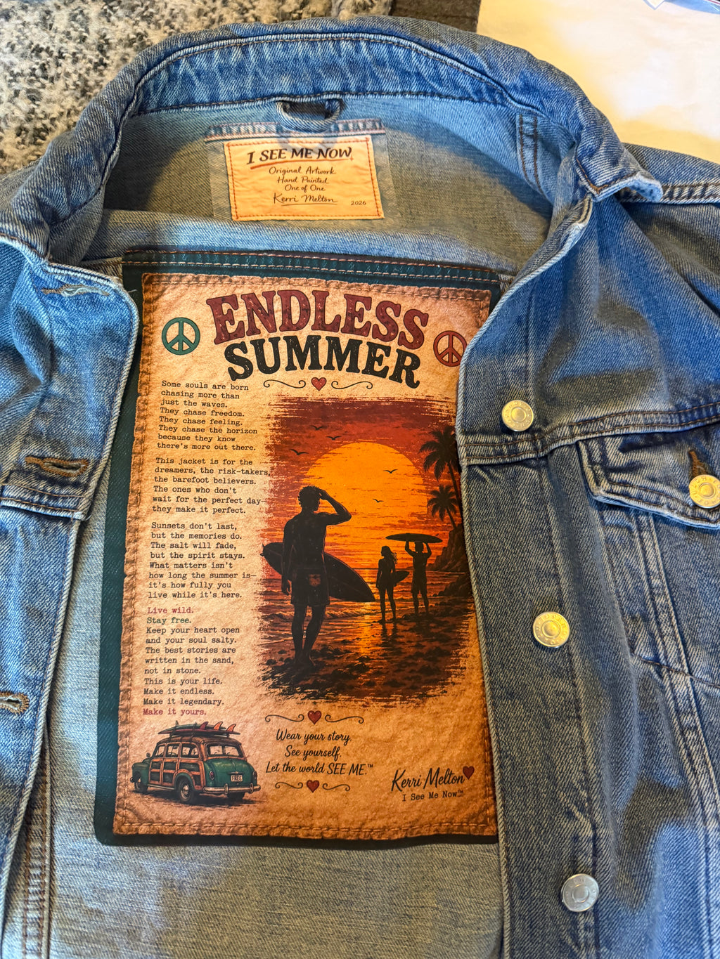 Endless Summer™ Upcycled Denim Jacket